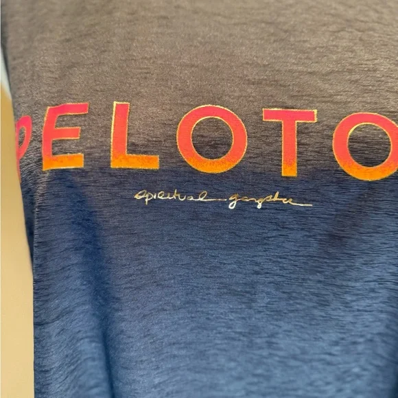 Spiritual Gangster & Peloton Gray Muscle Tee - Picture 2 of 5